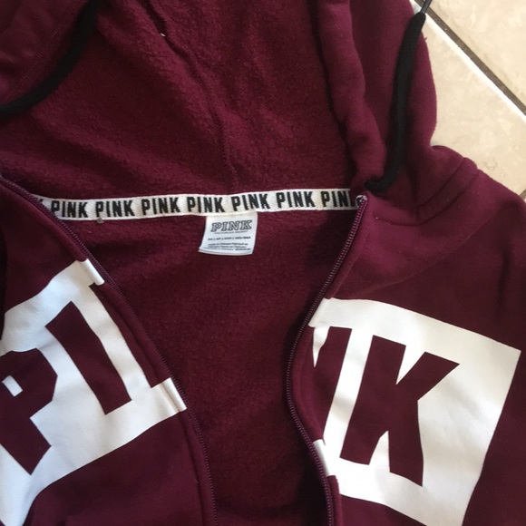 Victoria Secret pink hoodie - Picture 2 of 2